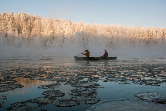 Shuya River tourism in Karelia