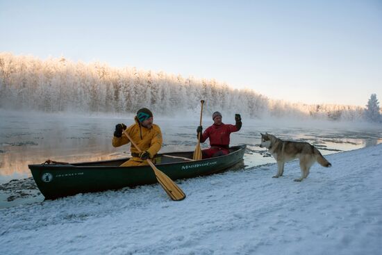 Shuya River tourism in Karelia