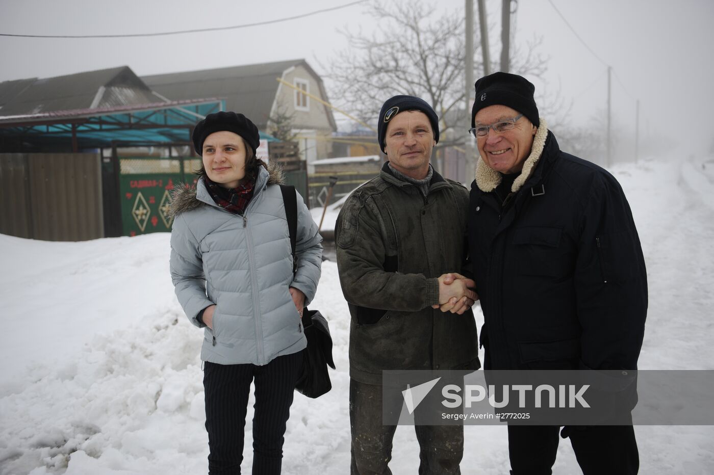 French delegation visits Donetsk