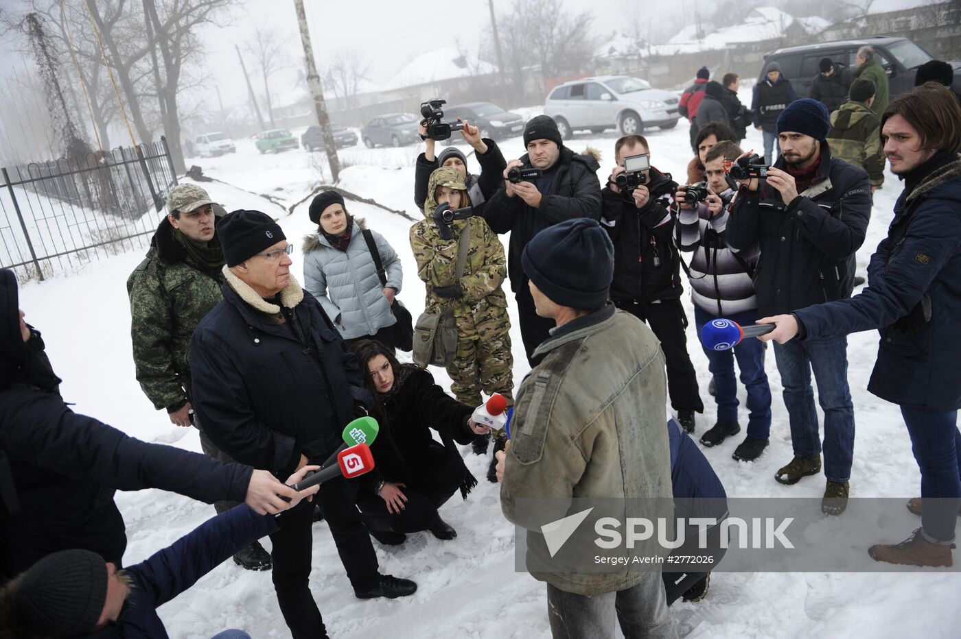 French delegation visits Donetsk