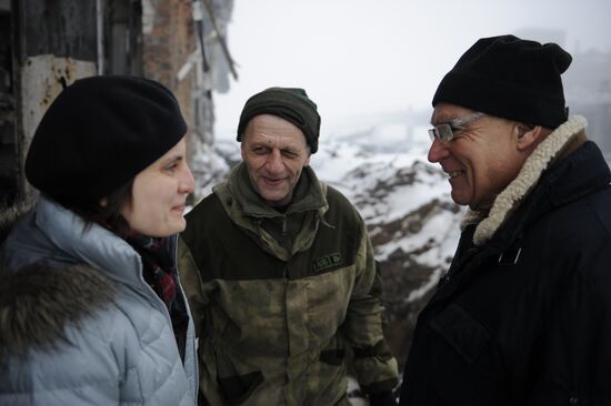 French delegation visits Donetsk