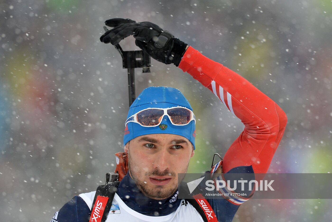 Biathlon World Cup 5th leg. Men. Individual race