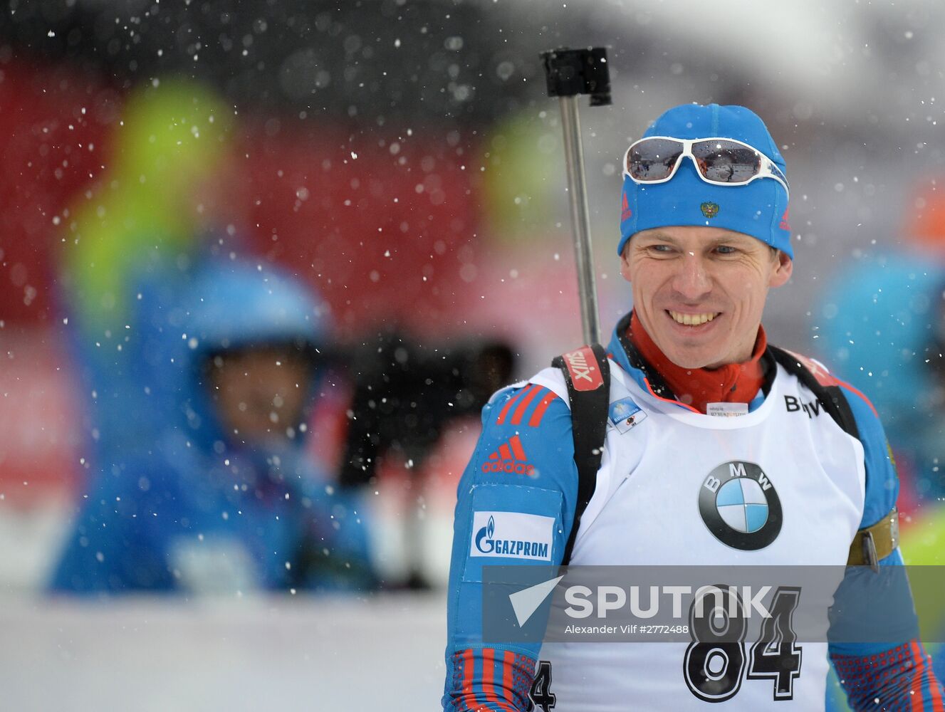 Biathlon World Cup 5th leg. Men. Individual race