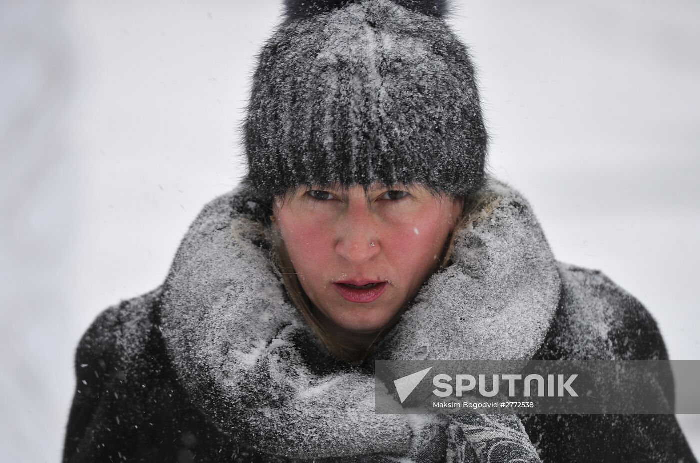 Snow removal in Kazan