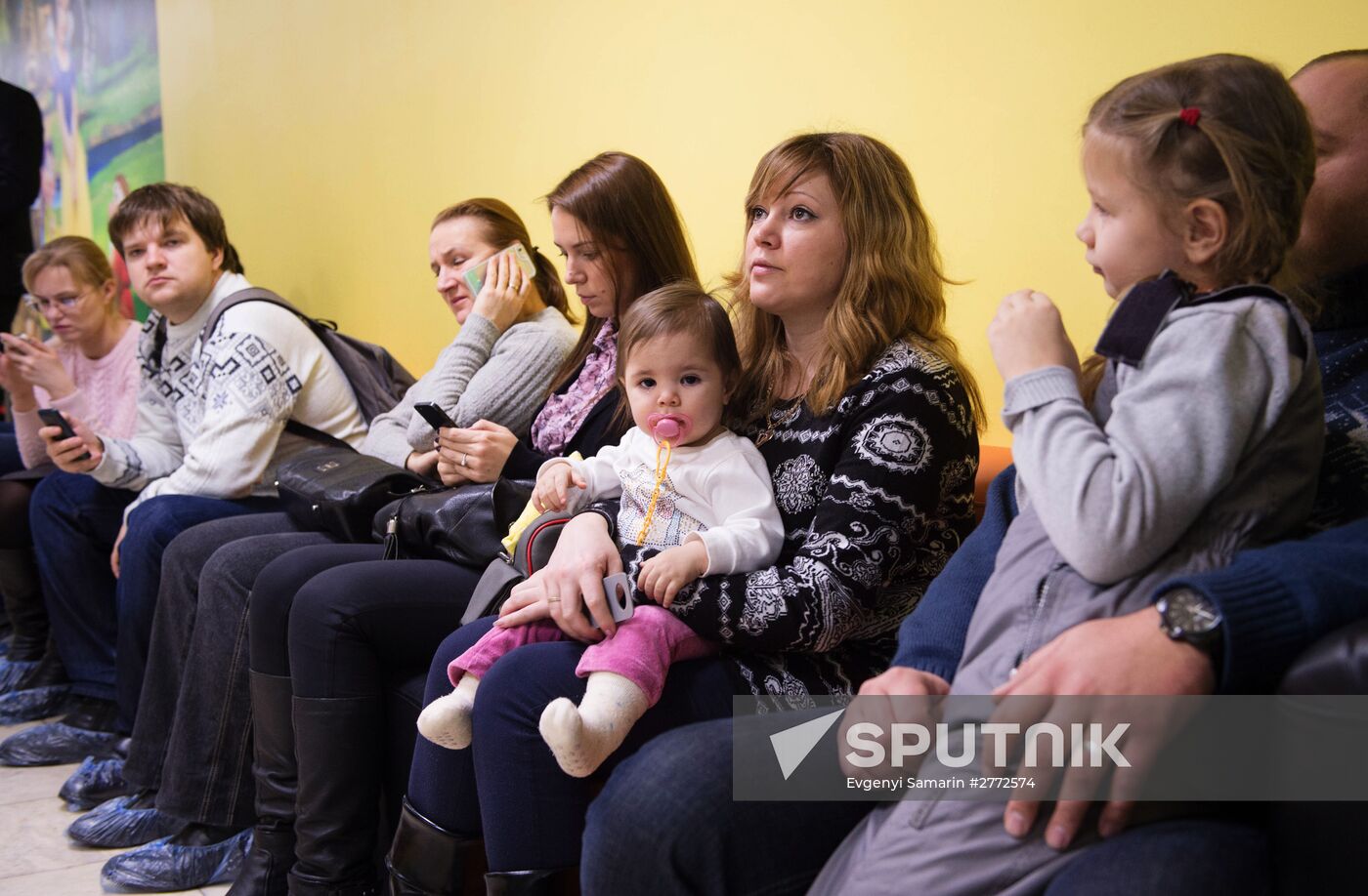 Moscow Mayor Sergei Sobyanin visits City Outpatient Clinic for Children No. 125
