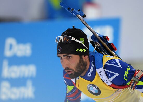 Biathlon World Cup 5th leg. Men. Individual race