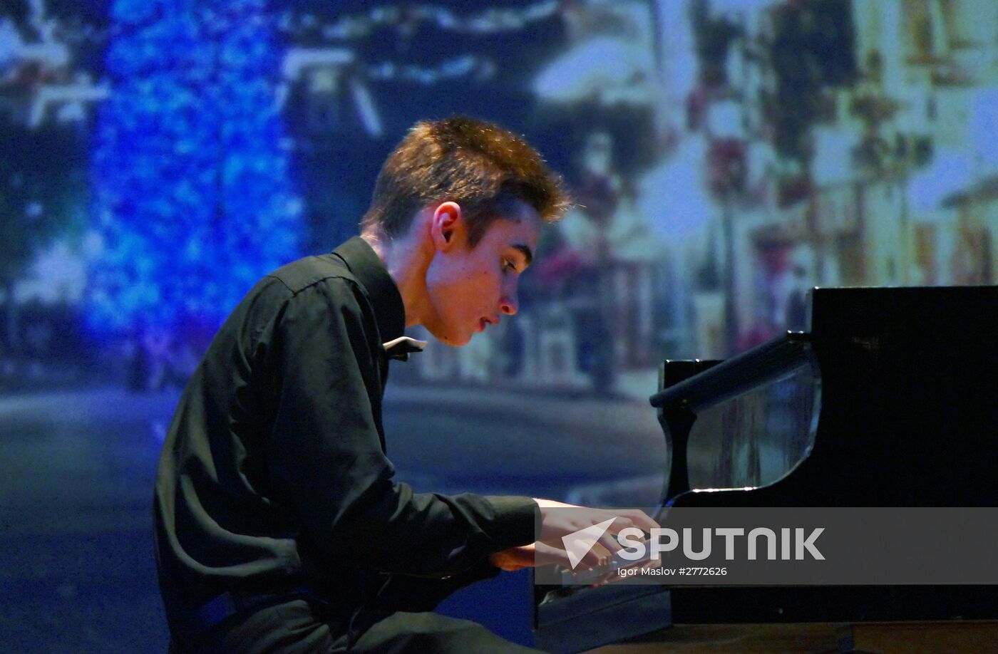 Concert by gifted children "Christmas Chimes" in Donetsk