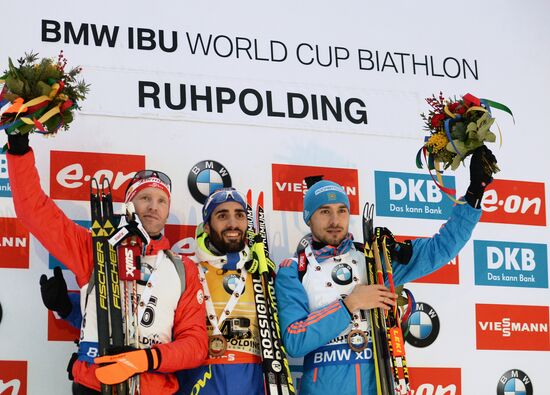 Biathlon World Cup 5th leg. Men. Individual race
