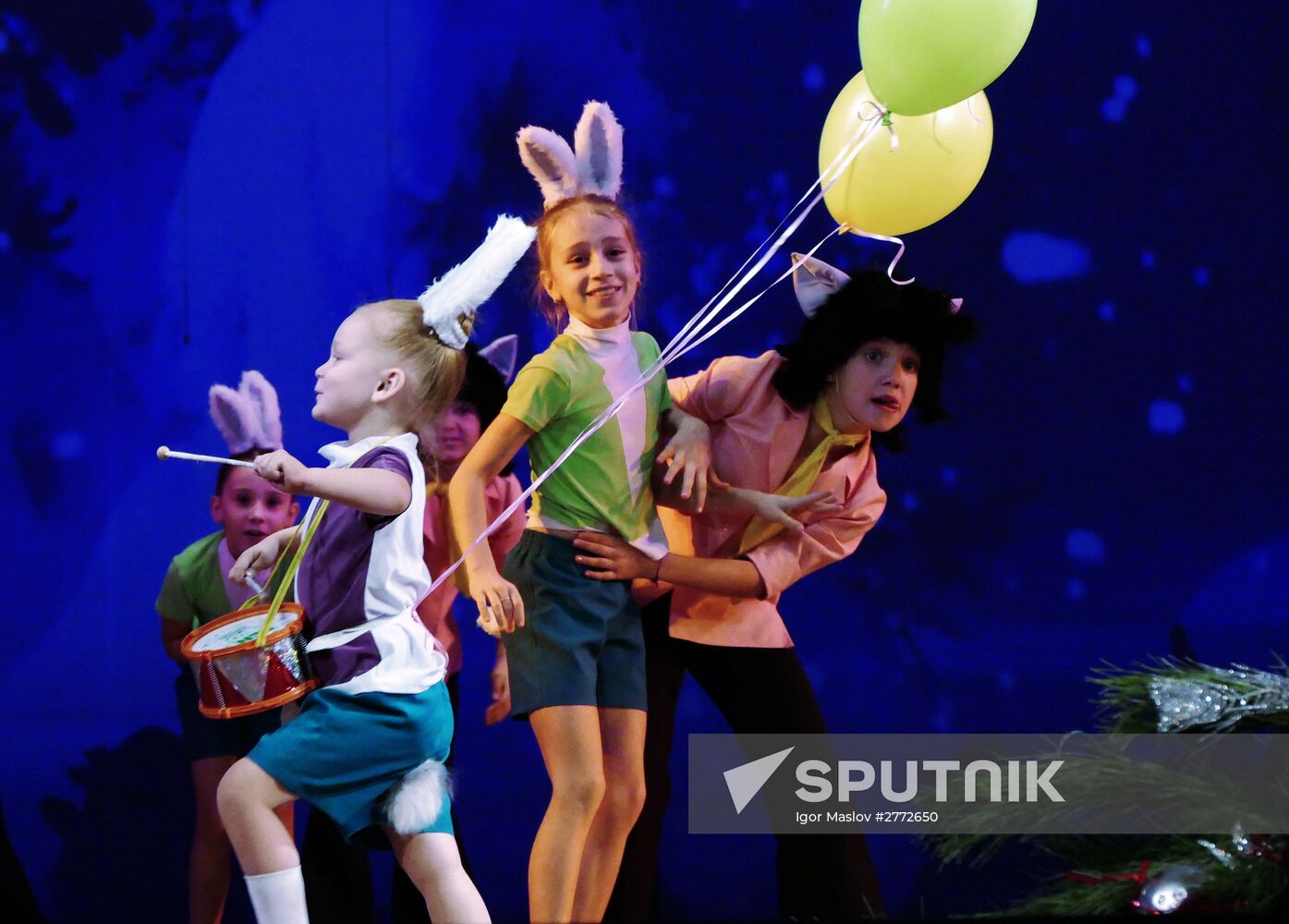 Concert by gifted children "Christmas Chimes" in Donetsk