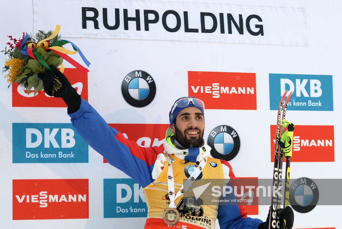Biathlon World Cup 5th leg. Men. Individual race