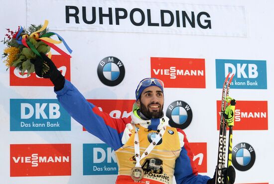 Biathlon World Cup 5th leg. Men. Individual race