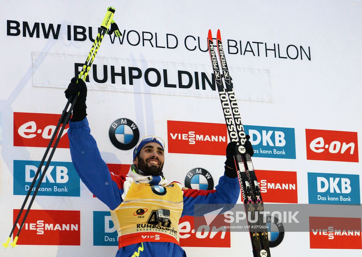 Biathlon World Cup 5th leg. Men. Individual race