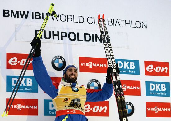 Biathlon World Cup 5th leg. Men. Individual race