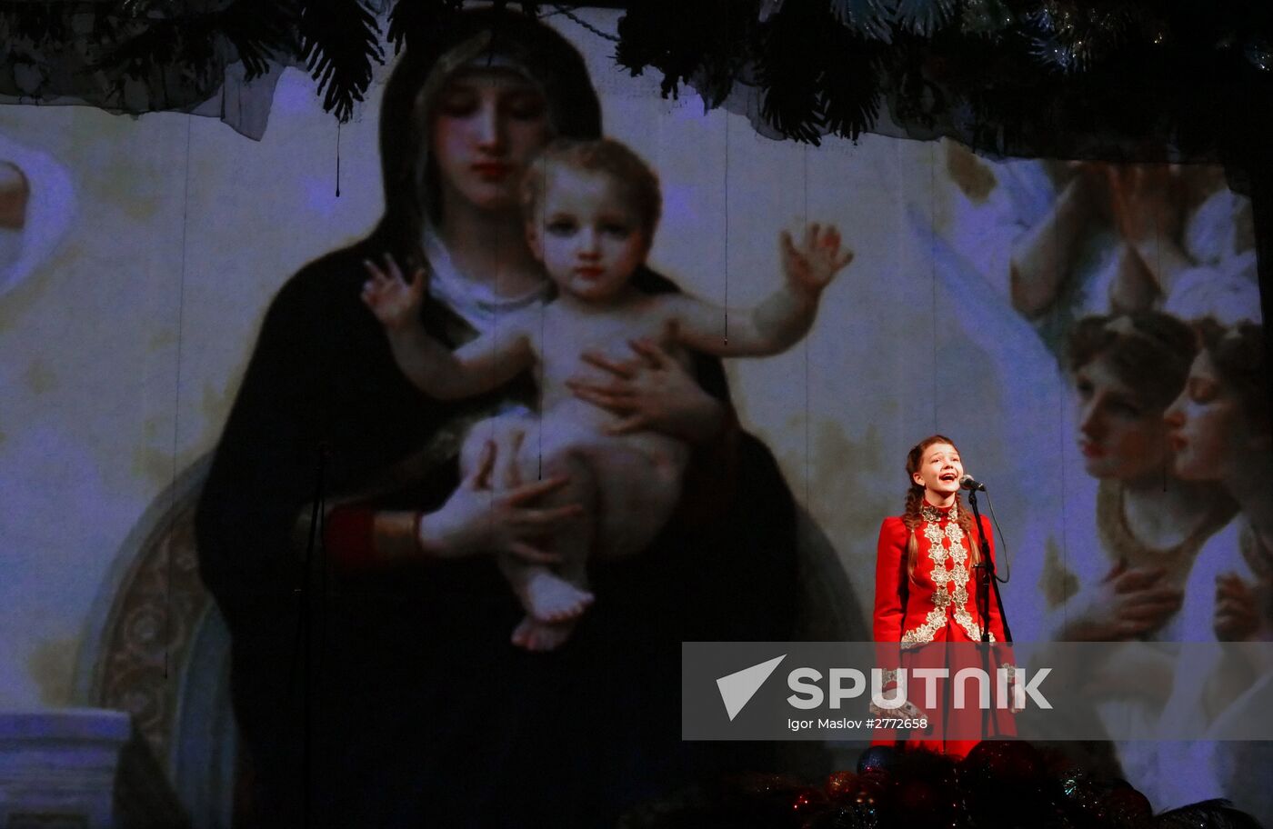 Concert by gifted children "Christmas Chimes" in Donetsk