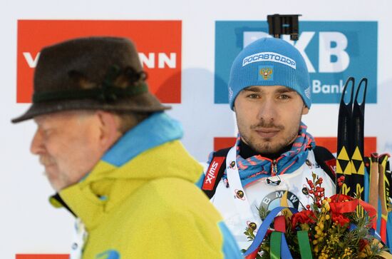 Biathlon World Cup 5th leg. Men. Individual race