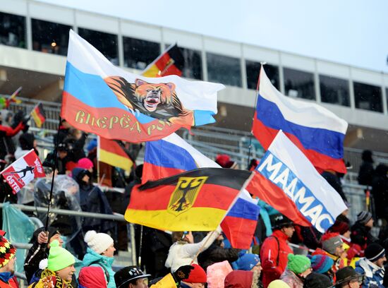 Biathlon World Cup 5th leg. Men. Individual race