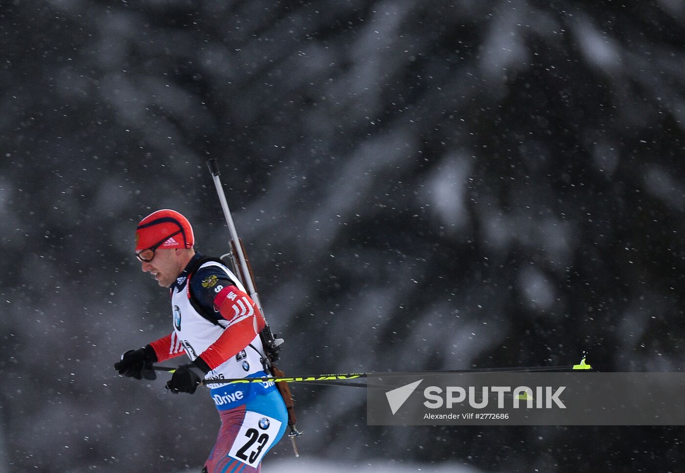 Biathlon. 5th Stage of World Cup. Men's Individual