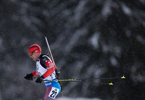 Biathlon. 5th Stage of World Cup. Men's Individual