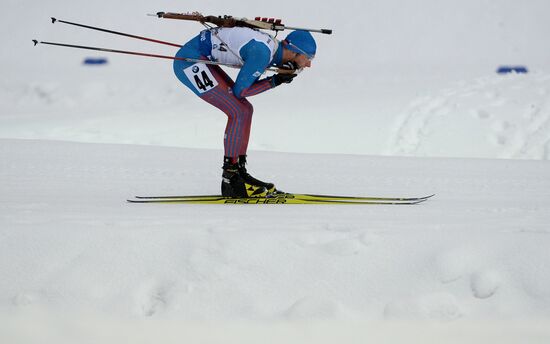 Biathlon. 5th Stage of World Cup. Men's Individual