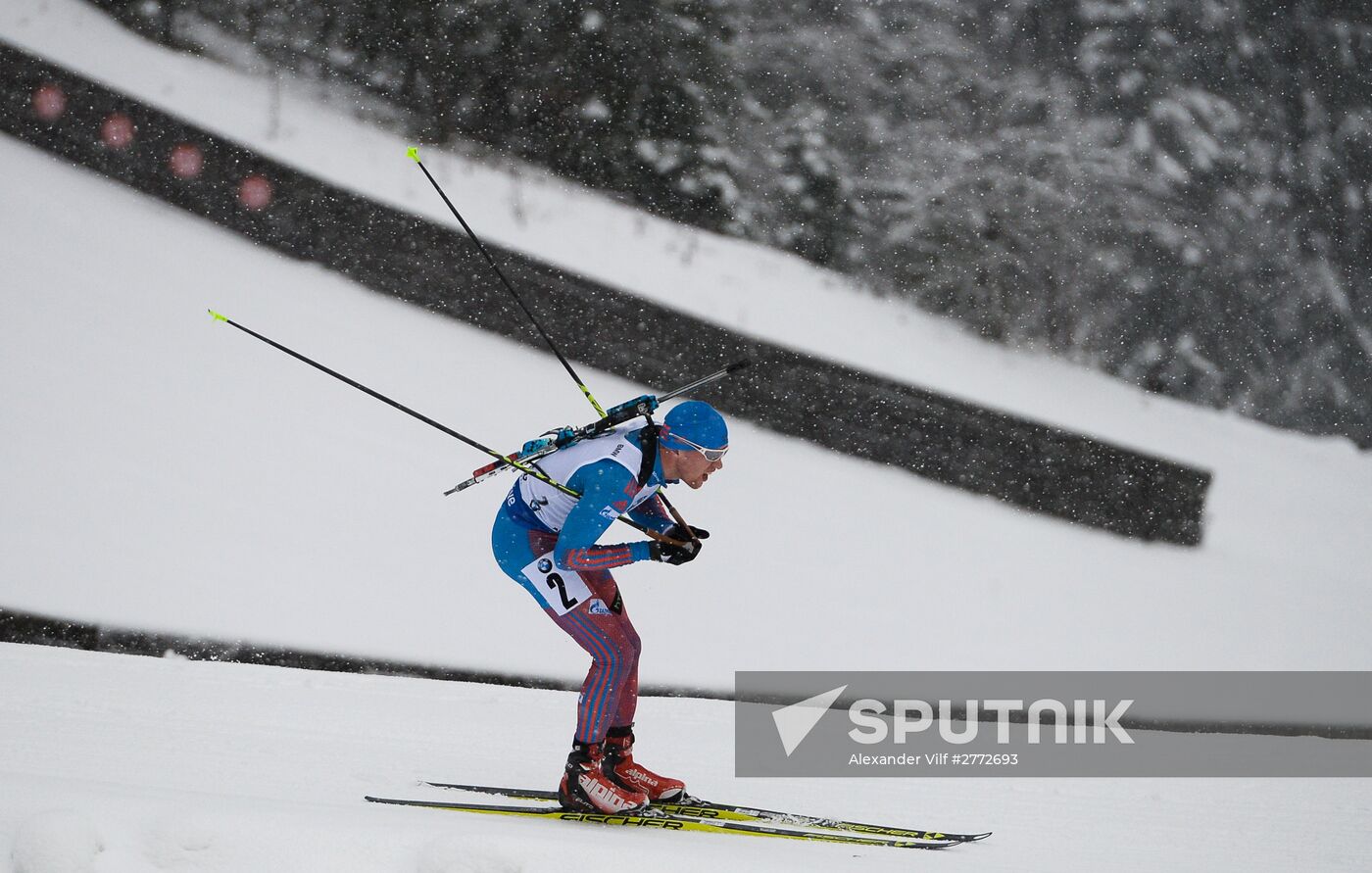 Biathlon. 5th Stage of World Cup. Men's Individual