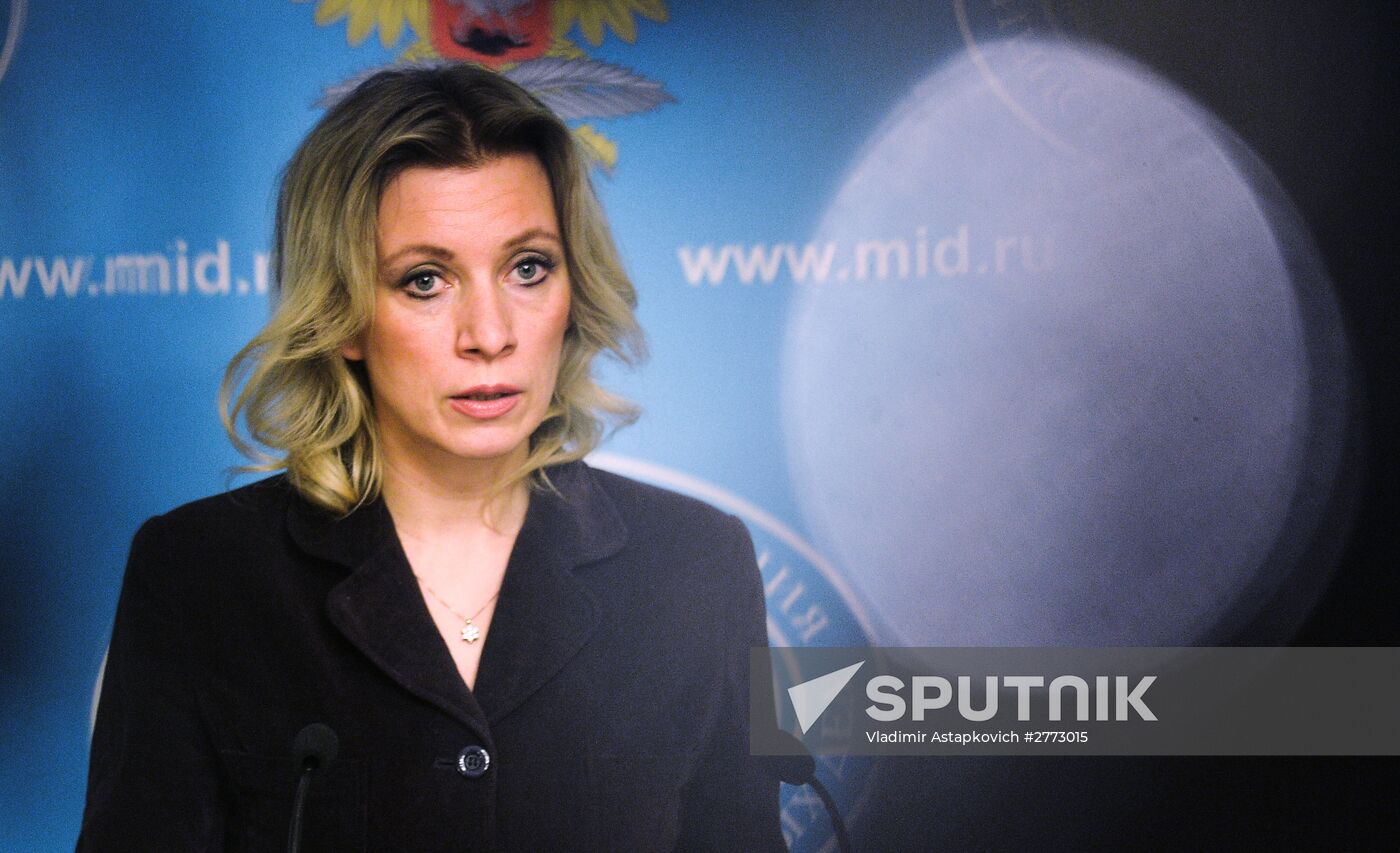 Press briefing by Russian Foreign Ministry Spokesperson Maria Zakharova