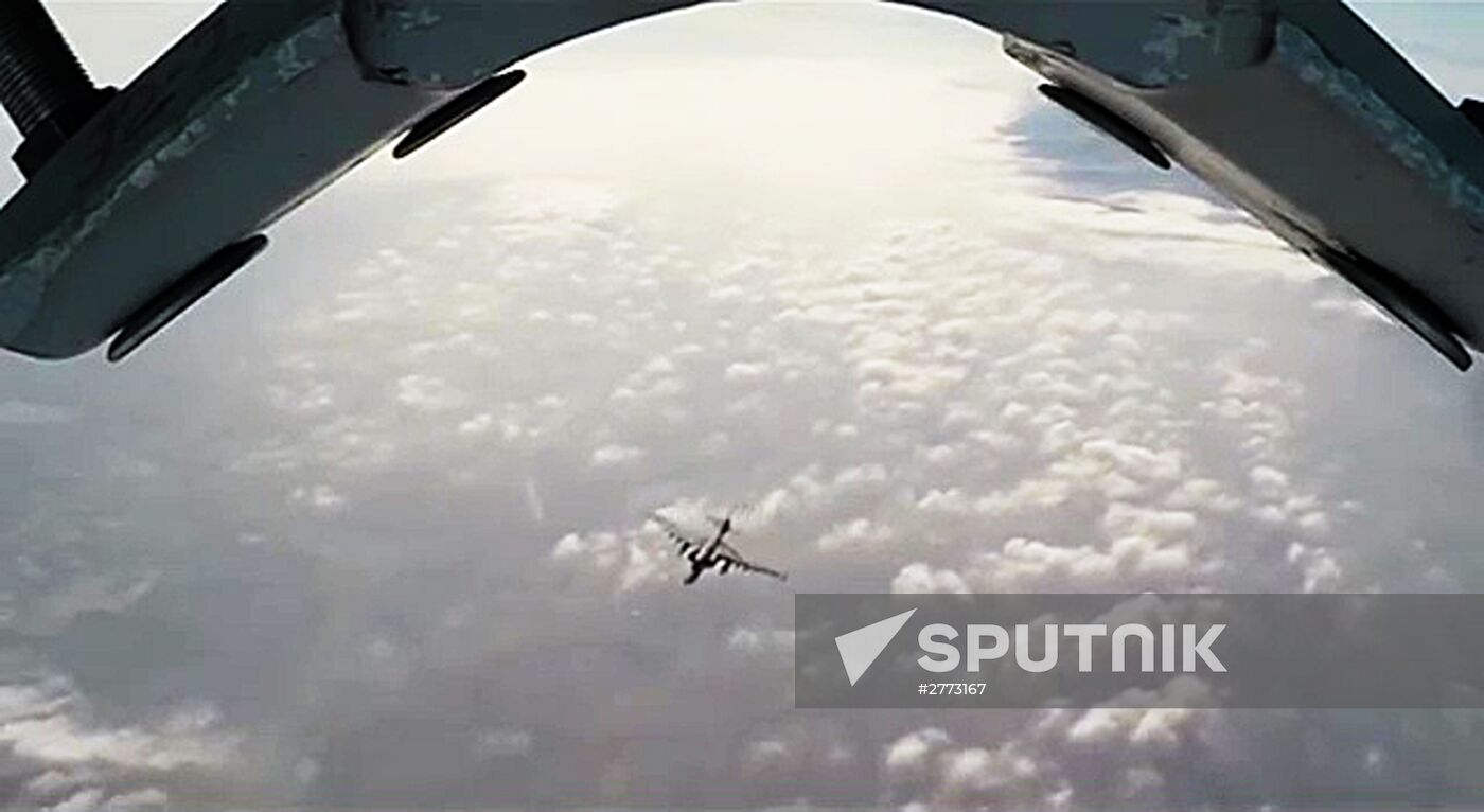 Russia's Su-25 and Syria's MiG-29 on combat flight mission from Hmeimim airbase