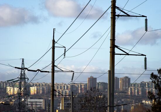 Energy facilities in Crimea