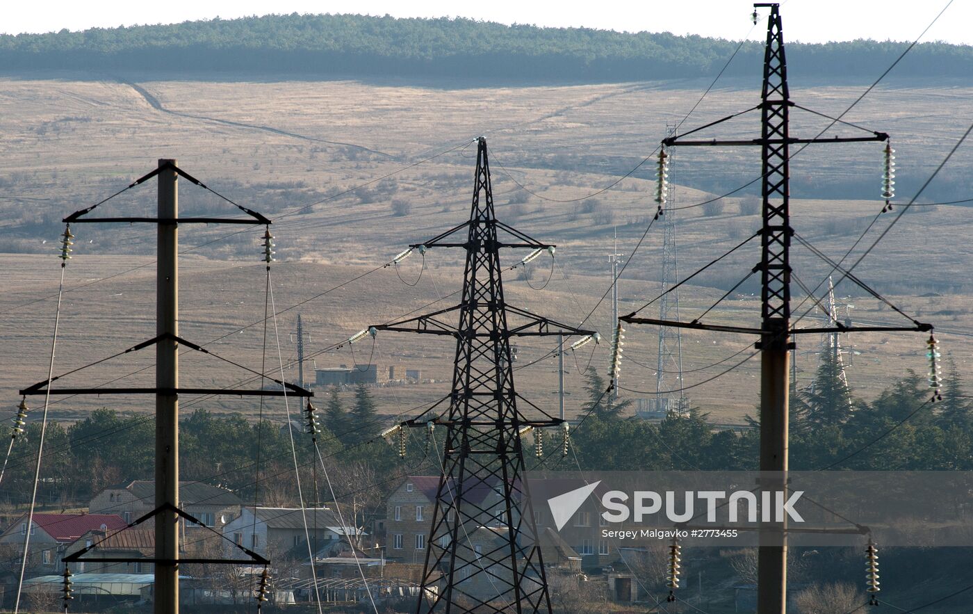 Energy facilities in Crimea