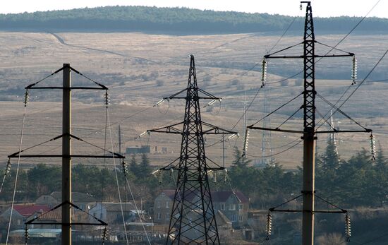 Energy facilities in Crimea
