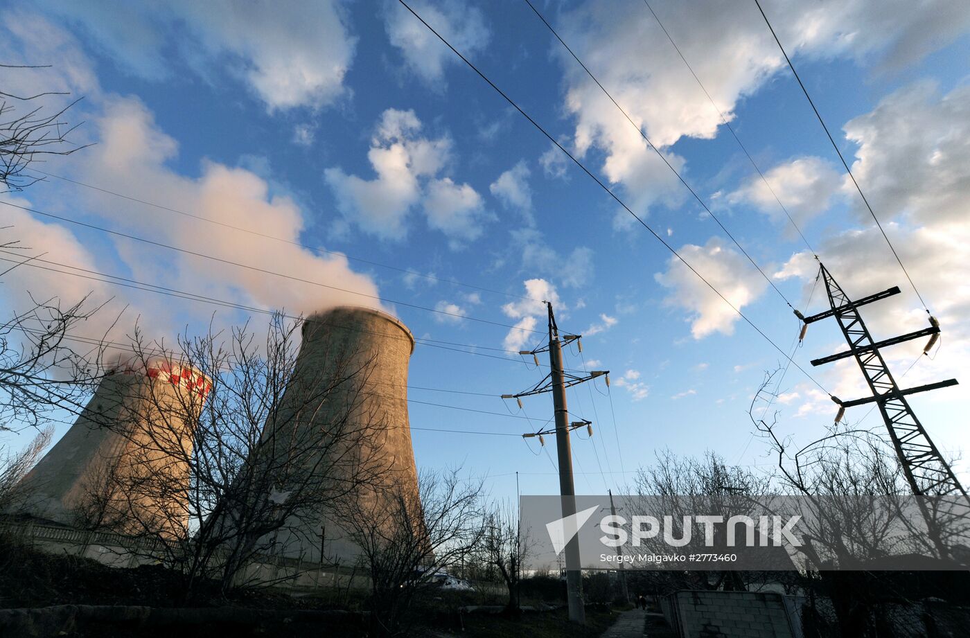 Energy facilities in Crimea