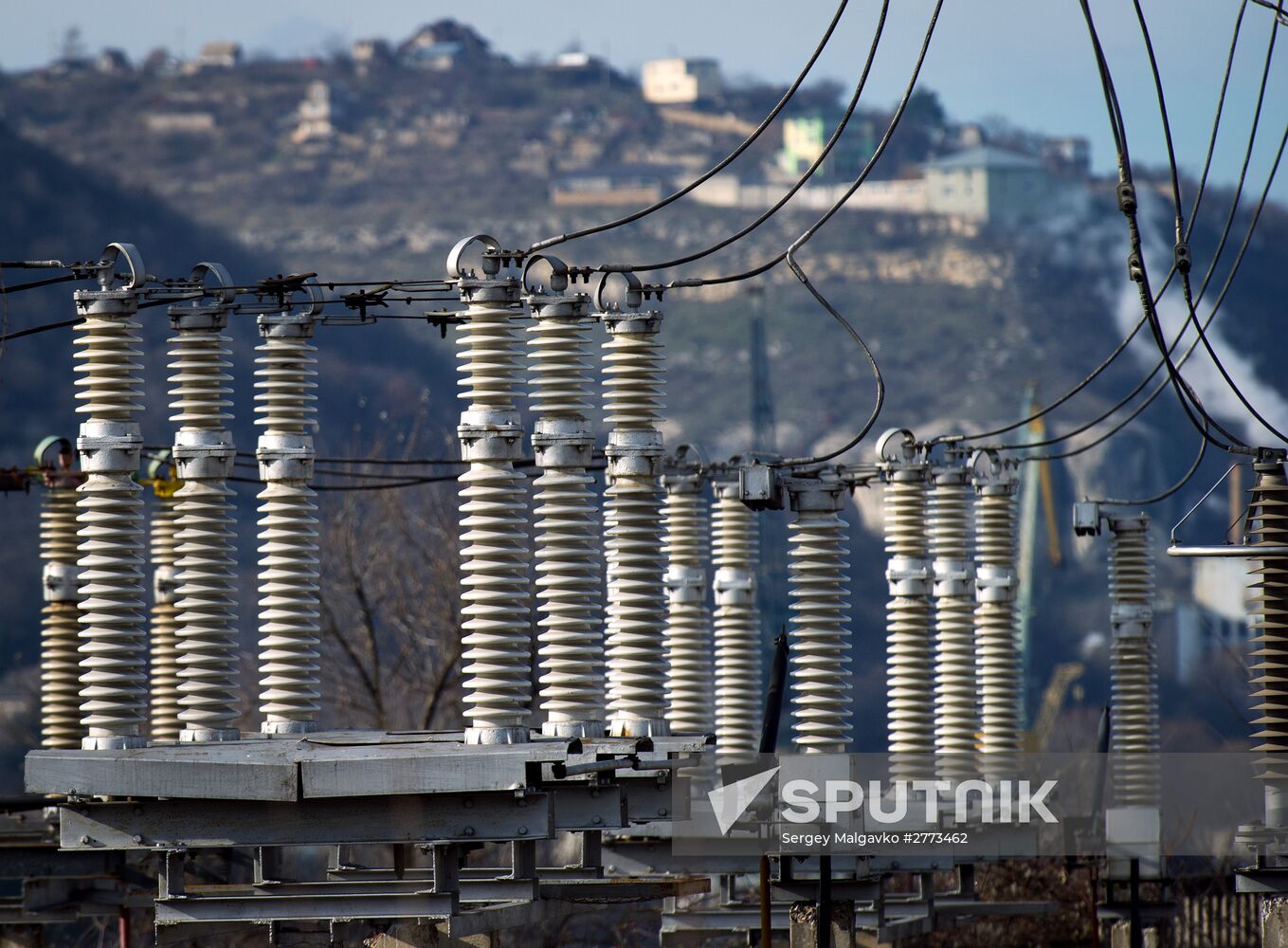 Energy facilities in Crimea