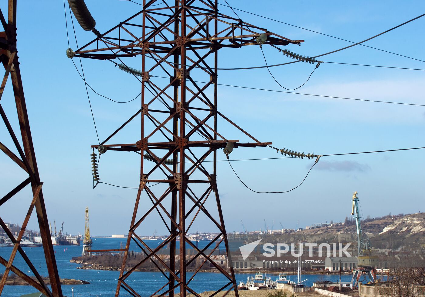 Energy facilities in Crimea