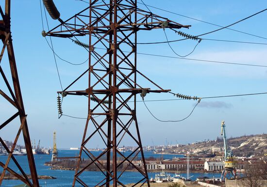 Energy facilities in Crimea