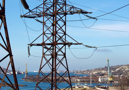 Energy facilities in Crimea