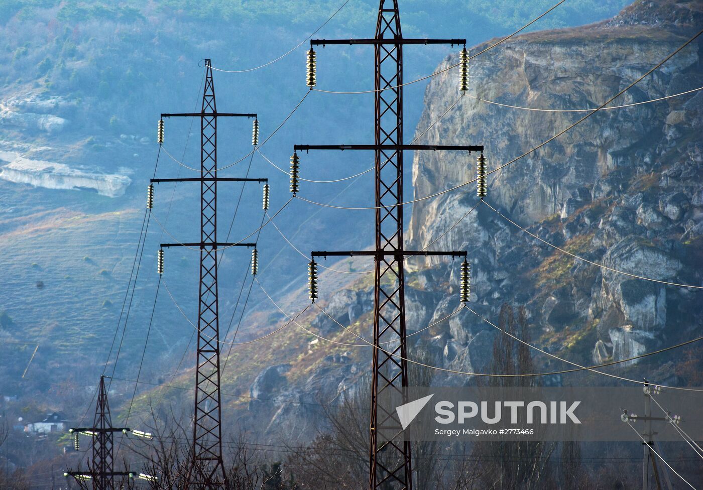 Energy facilities in Crimea