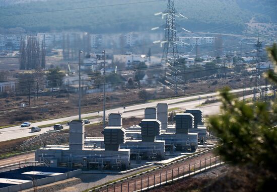 Energy facilities in Crimea