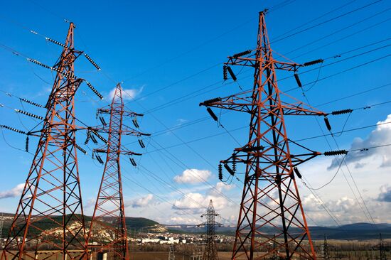 Energy facilities in Crimea