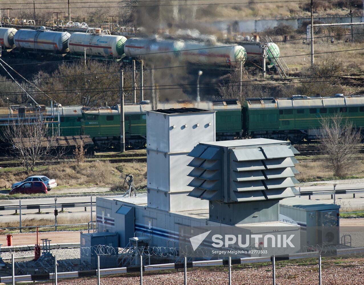 Energy facilities in Crimea