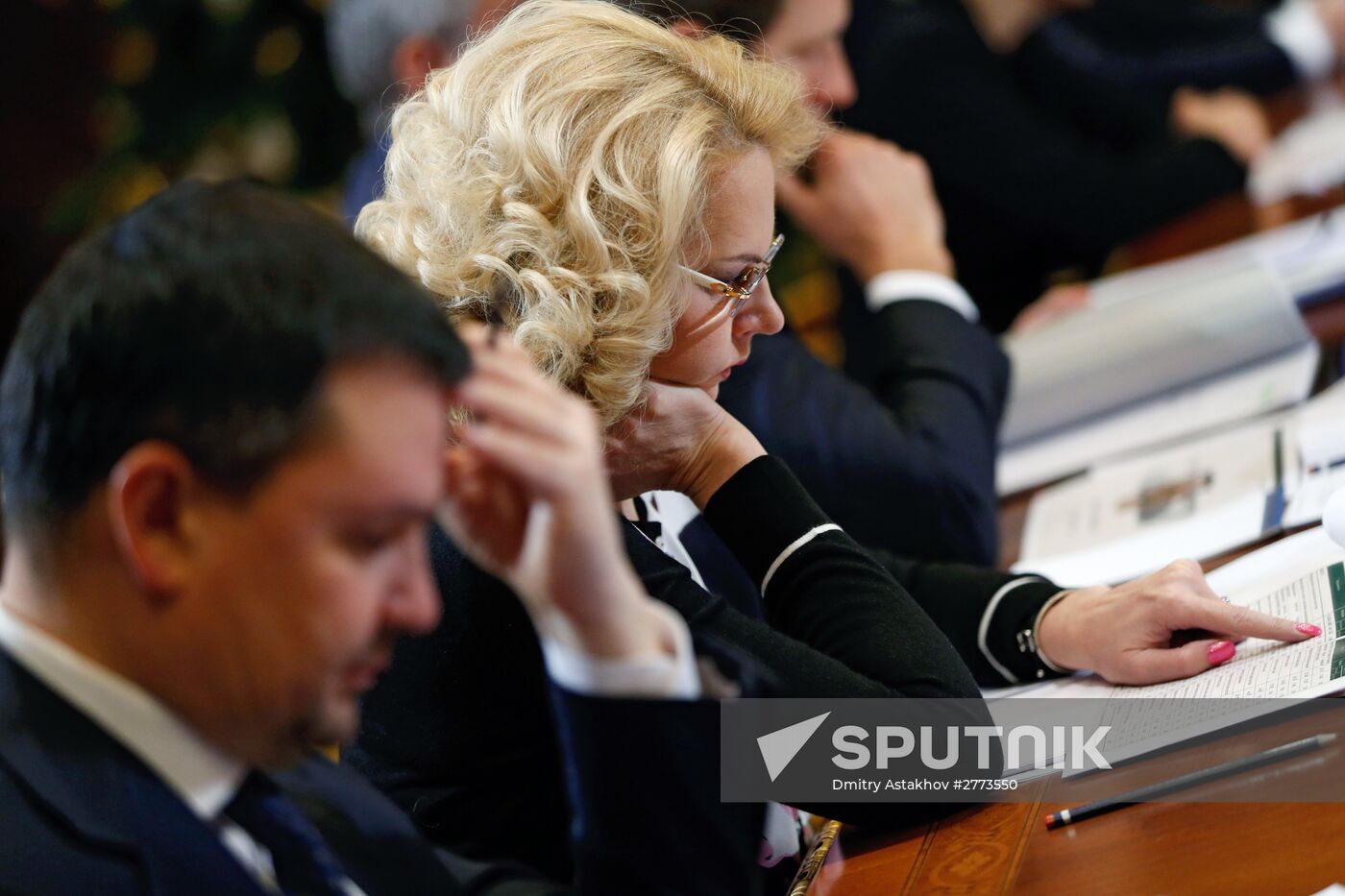 Prime Minister Dmitry Medvedev chairs meeting on economic and financial issues