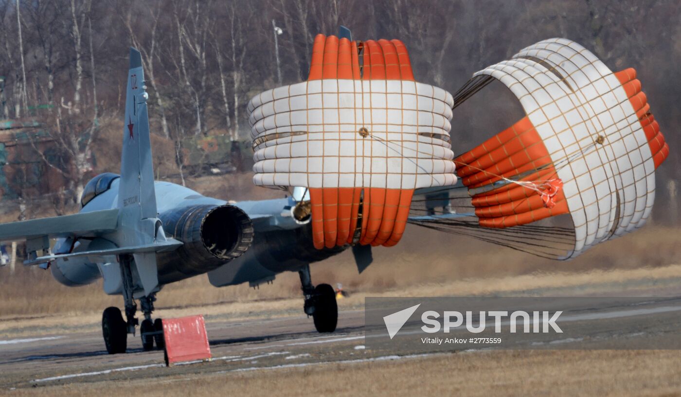 Eastern Military District air force regiment gets two new Sukhoi 35S jets