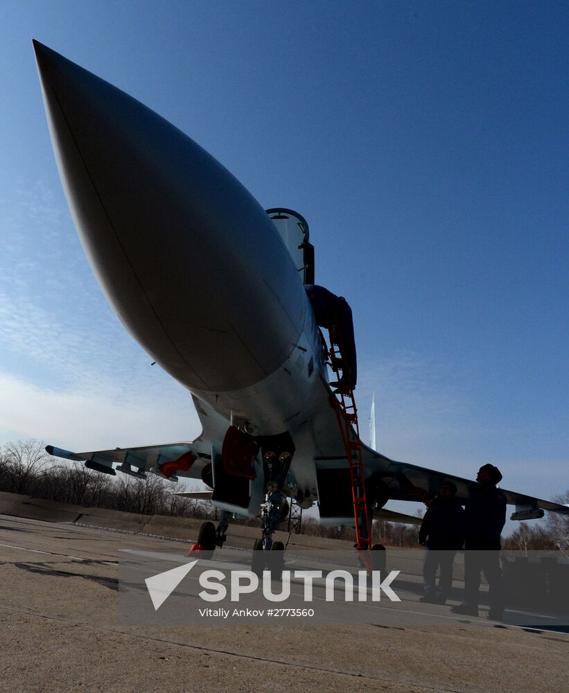 Eastern Military District air force regiment gets two new Sukhoi 35S jets