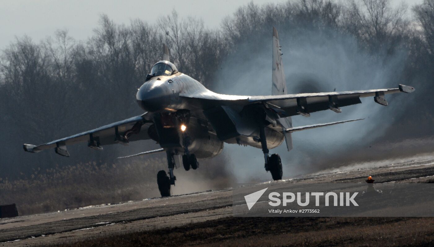 Eastern Military District air force regiment gets two new Sukhoi 35S jets