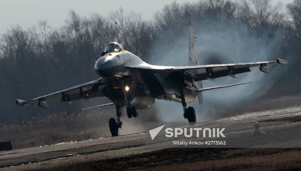 Eastern Military District air force regiment gets two new Sukhoi 35S jets