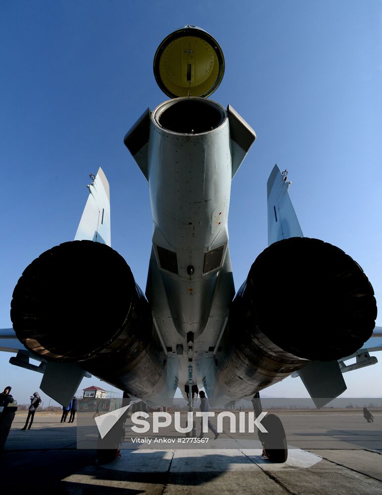 Eastern Military District air force regiment gets two new Sukhoi 35S jets