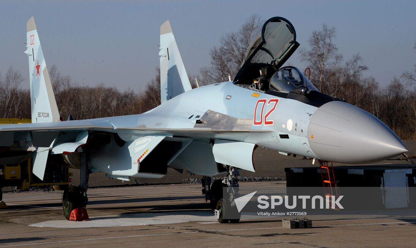 Eastern Military District air force regiment gets two new Sukhoi 35S jets