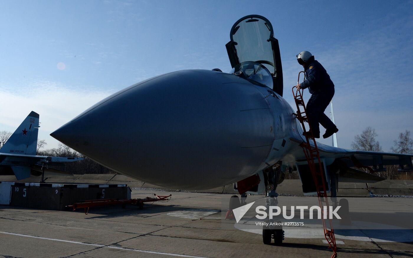 Eastern Military District air force regiment gets two new Sukhoi 35S jets