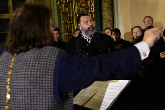 Vladimir Matorin's evening function