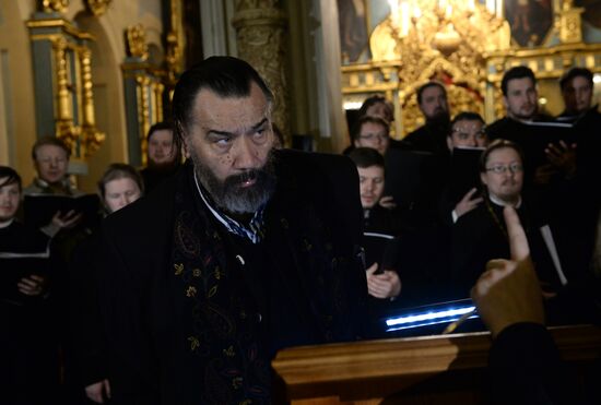 Vladimir Matorin's evening function