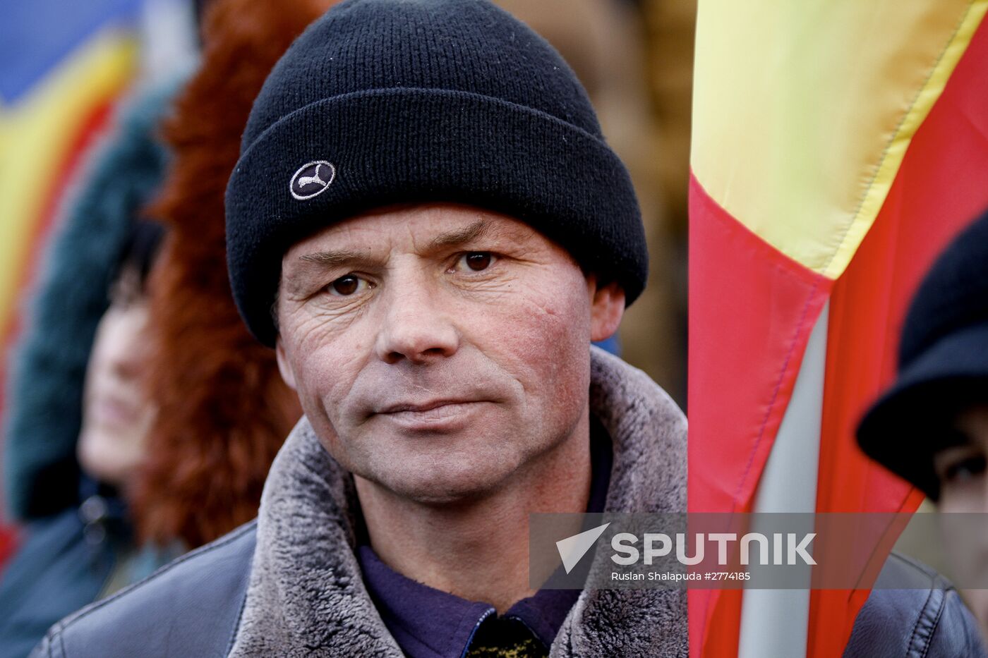 Protest rally in Chisinau demanding early parliamentary election