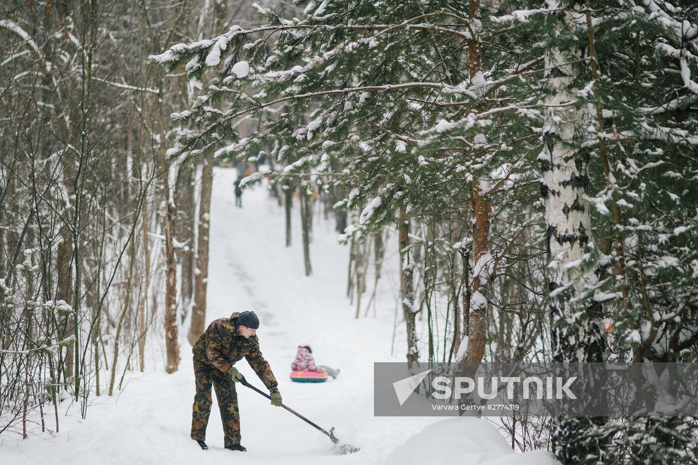 Snow Day celebrated in Russia's Ivanovo